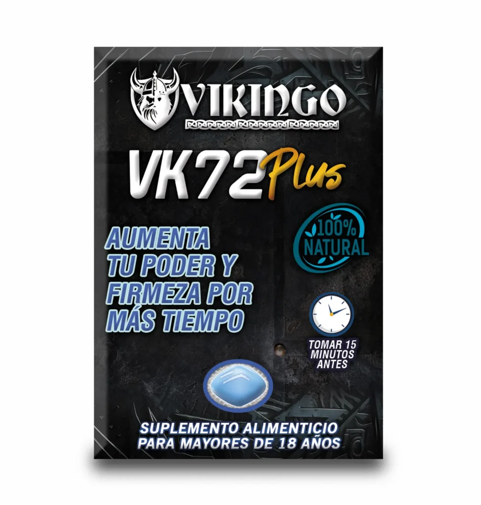 Vikingo VK72 Plus – Suplemento Vigorizante Masculino (1 Toma)