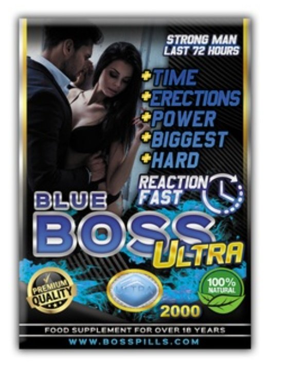 Blue Boss 2000 Plus 72 Hrs – Suplemento Vigorizante Masculino (1 Toma)